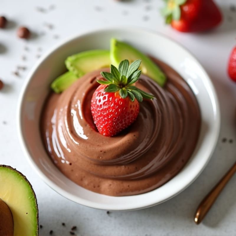 Silky Chocolate Protein Pudding with Greek Yogurt