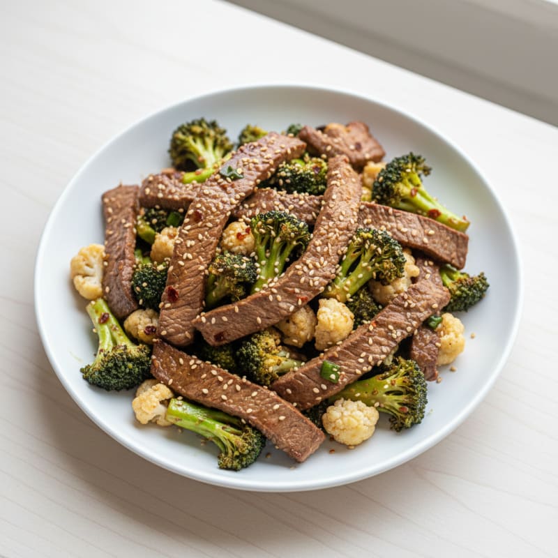 Tender Sesame Beef and Broccoli Stir-Fry