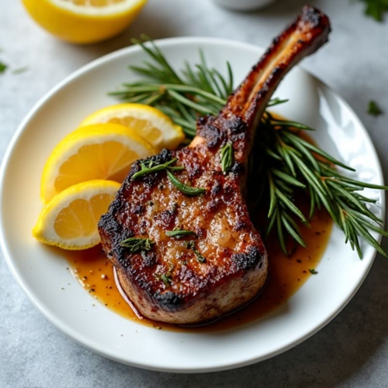 Grilled Herb Lamb Chops