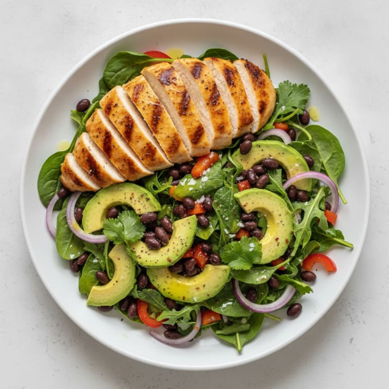 Avocado and Black Bean Salad