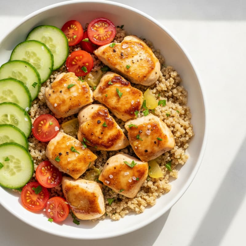 Honey-Kissed Yogurt Chicken Bowl
