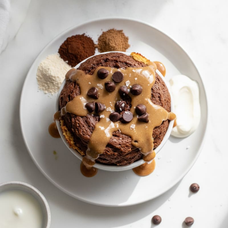 Chocolate Protein Mug Cake