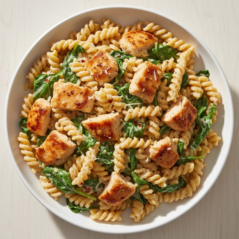 Creamy Garlic Parmesan Chicken Pasta