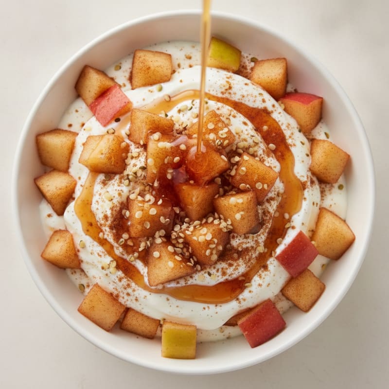 Apple Cinnamon Yogurt Parfait