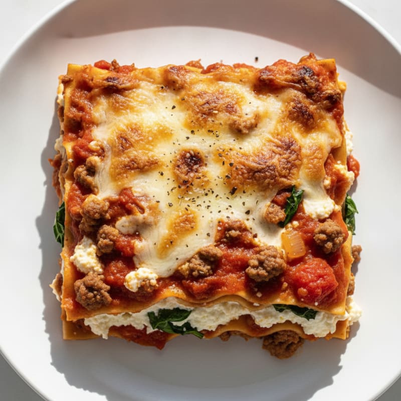 Classic Beef and Ricotta Lasagna