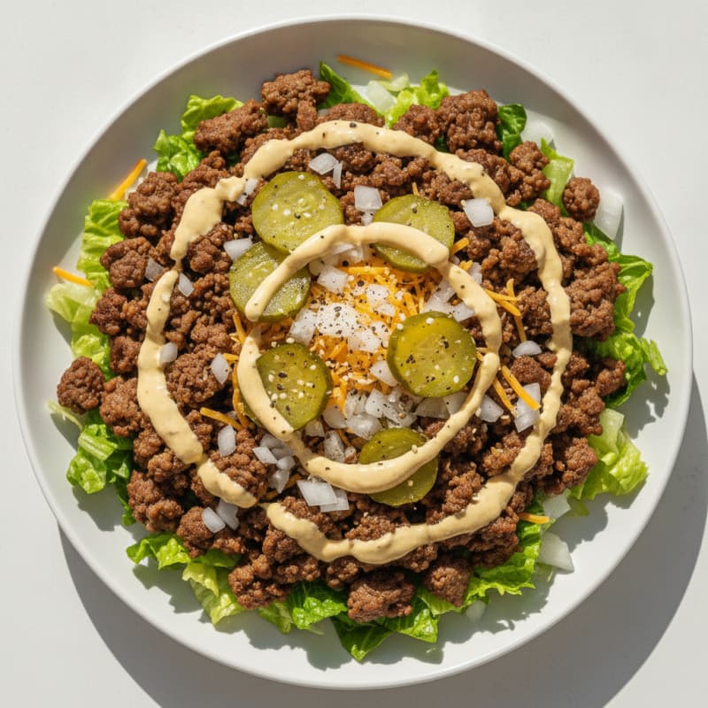 Big Mac Protein Bowl