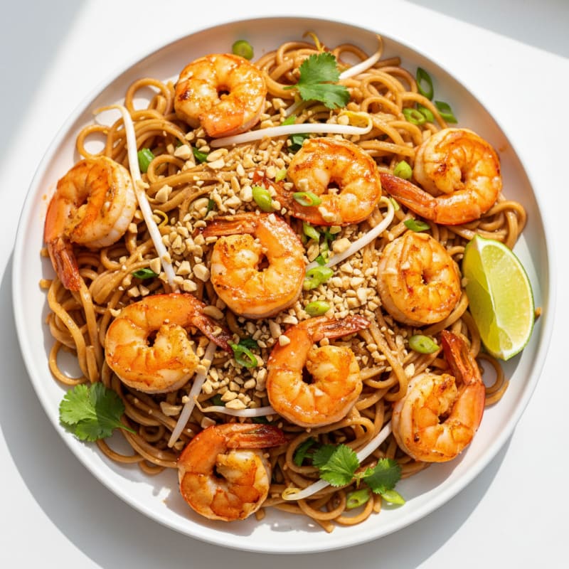 Zesty Chili-Lime Shrimp Pad Thai