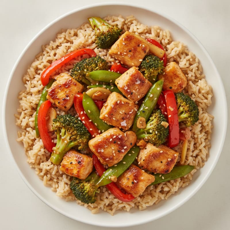 Teriyaki Chicken Stir-Fry with Broccoli