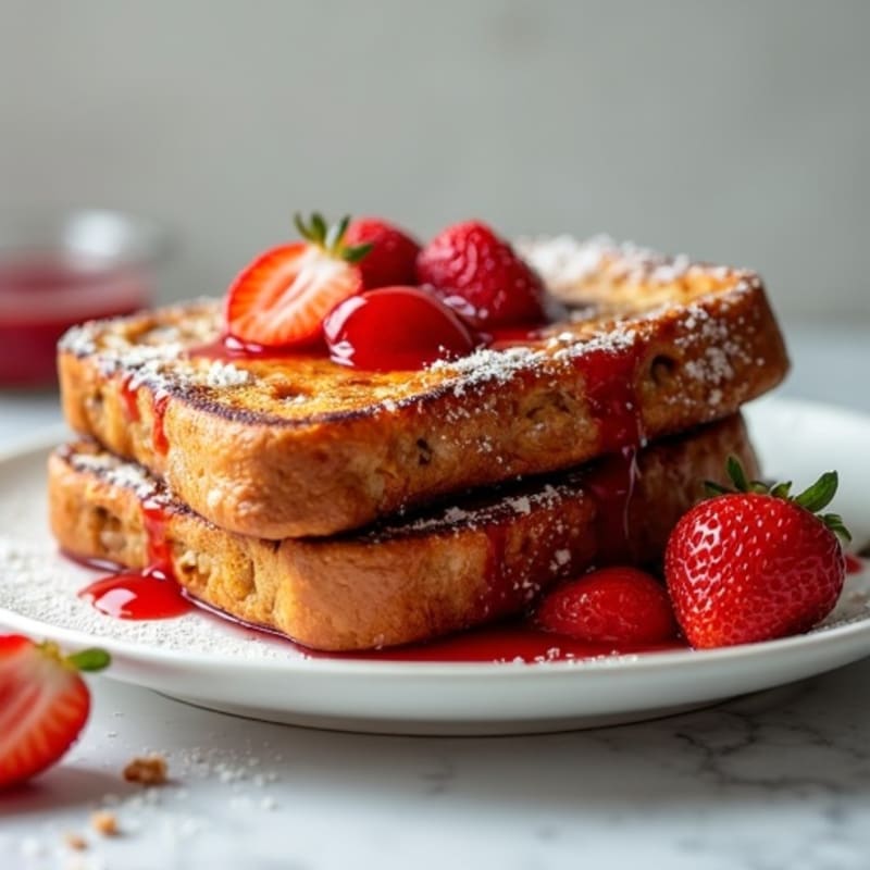 Crispy Almond-Crusted PB&J French Toast