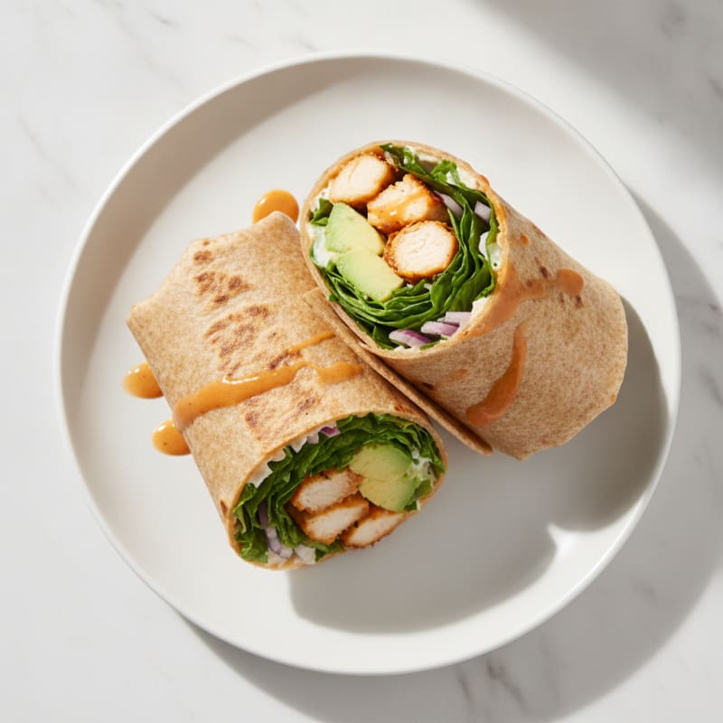 Buffalo Ranch Chicken Wrap