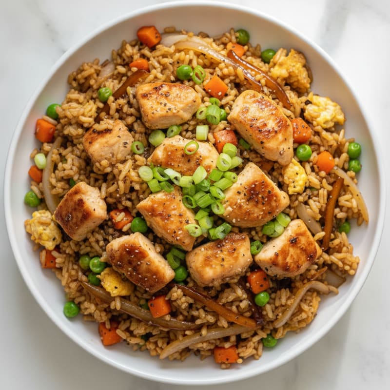 Savory Chicken Fried Rice