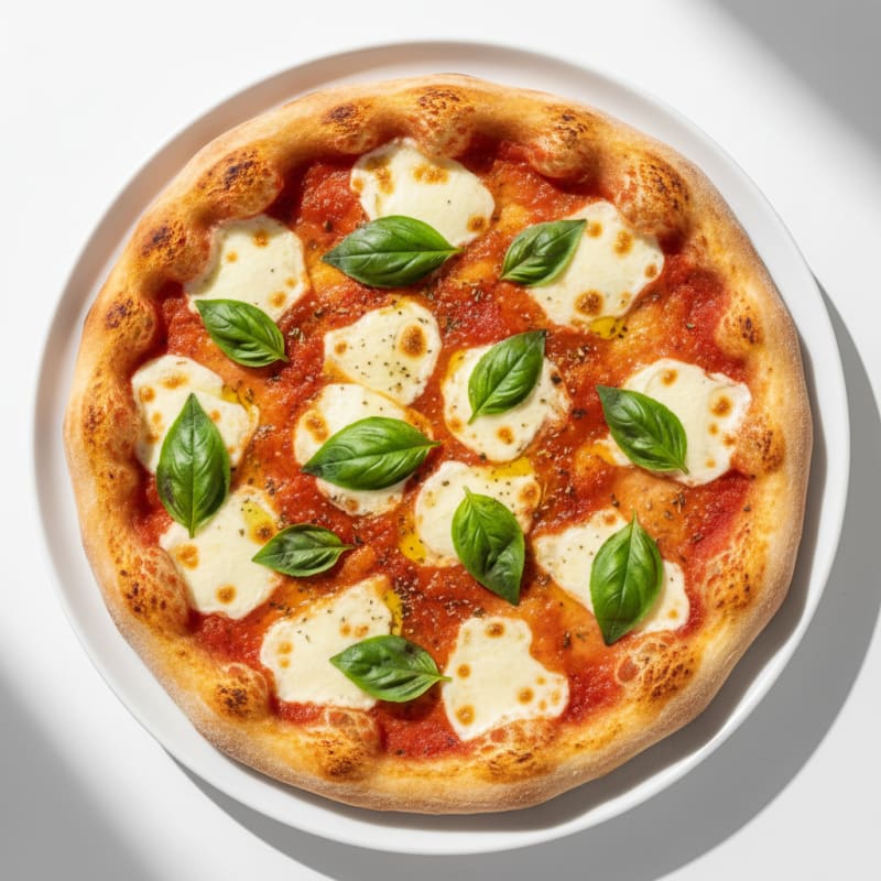 Classic Margherita Pizza with Fresh Basil