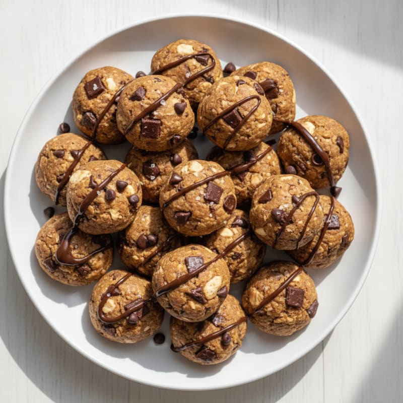 No-Bake Chocolate Chip Protein Bites