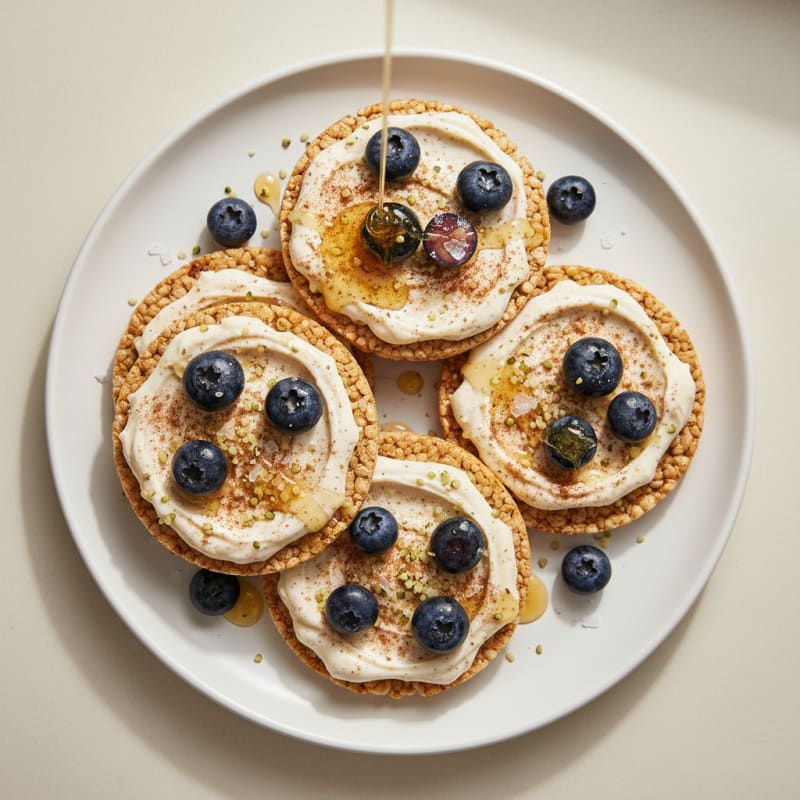 Cinnamon Sugar Rice Cakes