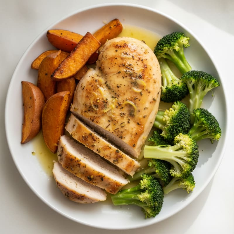 Baked Lemon Herb Chicken