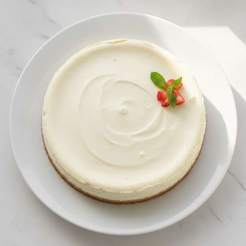 Creamy Greek Yogurt Protein Cheesecake