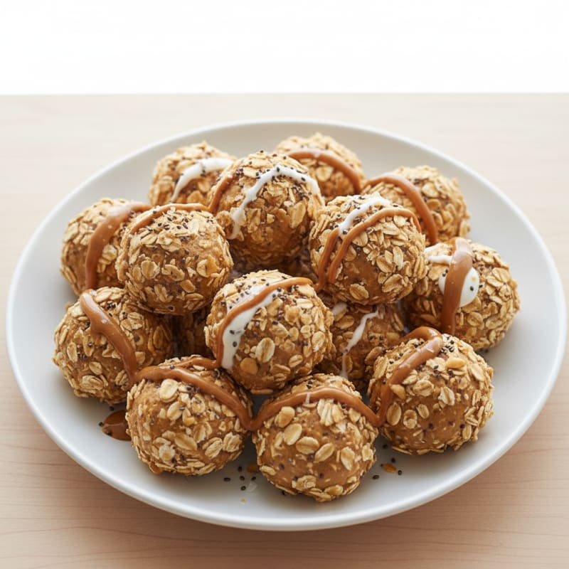 Creamy Peanut Butter Protein Bites