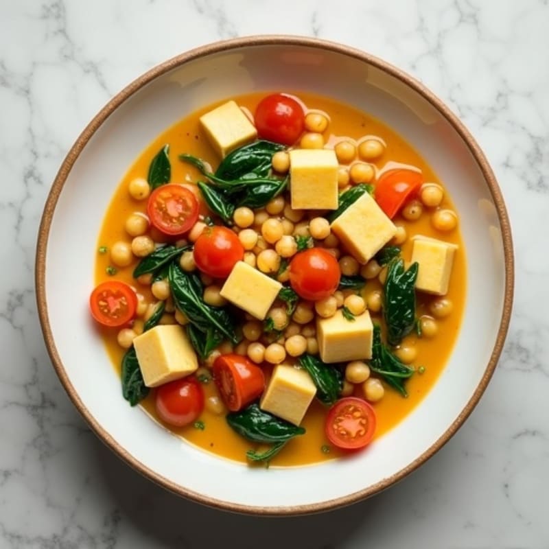Creamy Coconut Chickpea Curry Stew