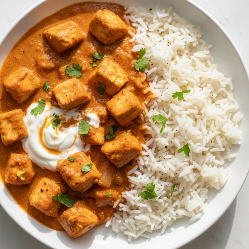 Chicken Tikka Masala with Basmati Rice
