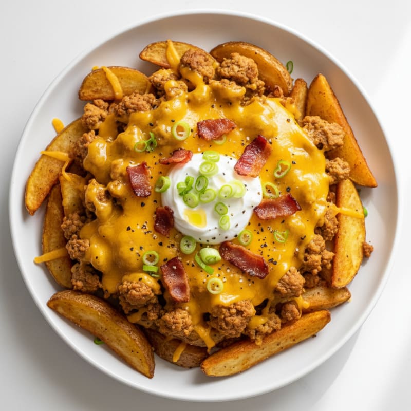 Loaded Bacon Cheddar Fries