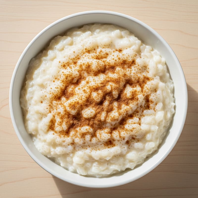 High-Protein Milk and Rice Pudding