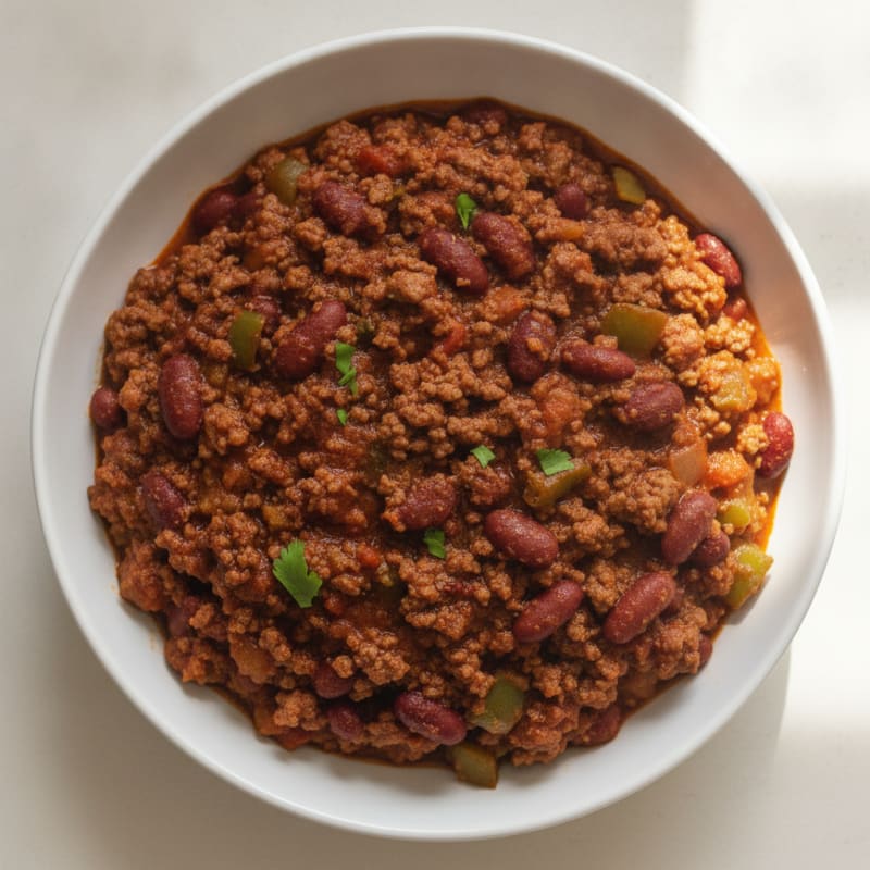 Hearty Slow Cooker Beef Chili