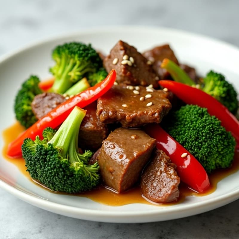 Lean Beef and Crispy Broccoli Stir-Fry