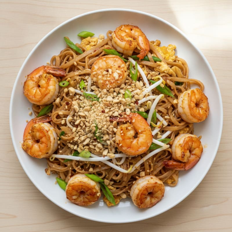 Shrimp Pad Thai Noodles