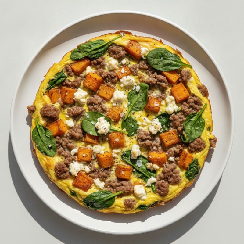 Ground Beef and Veggie Frittata