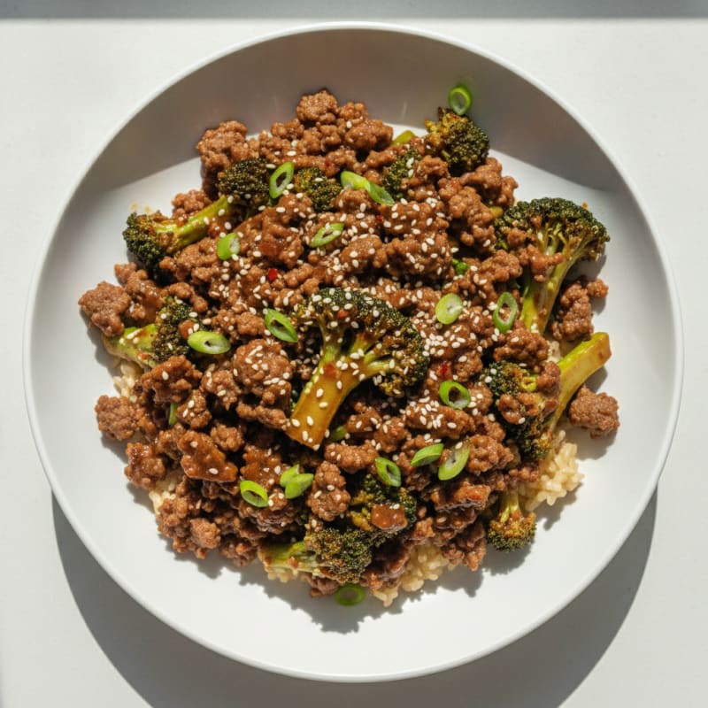 Sesame Beef and Broccoli Stir-Fry