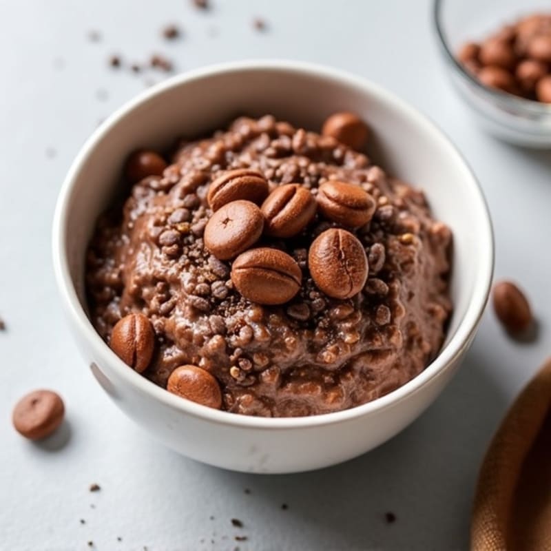 Rich Chocolate Fudge Protein Overnight Oats