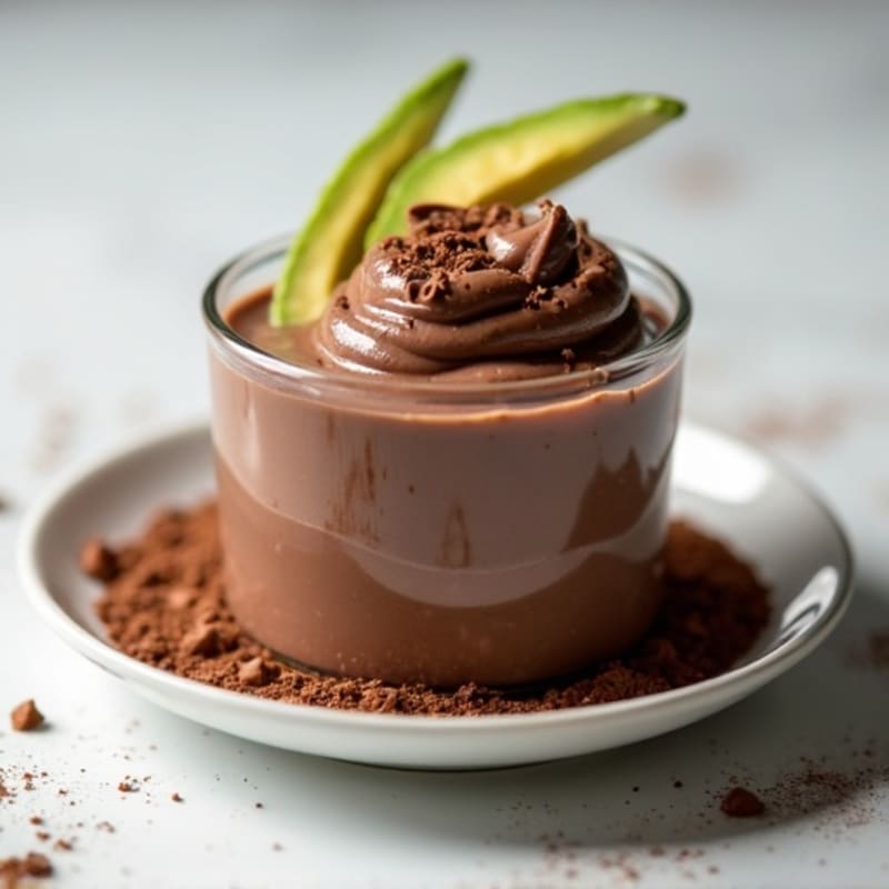 Silky Chocolate Protein Pudding with Greek Yogurt