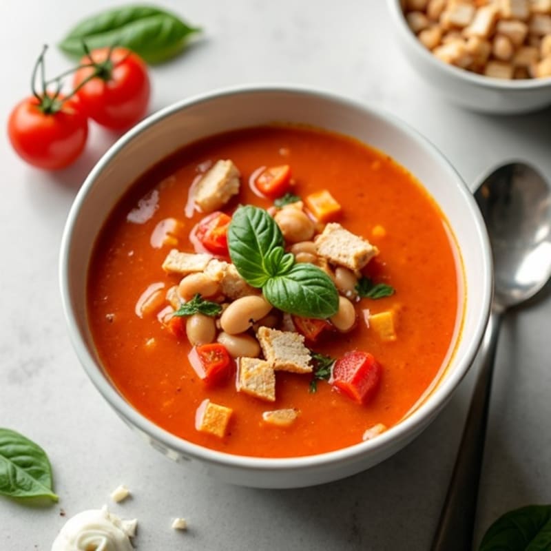 Creamy Fresh Tomato Basil Soup