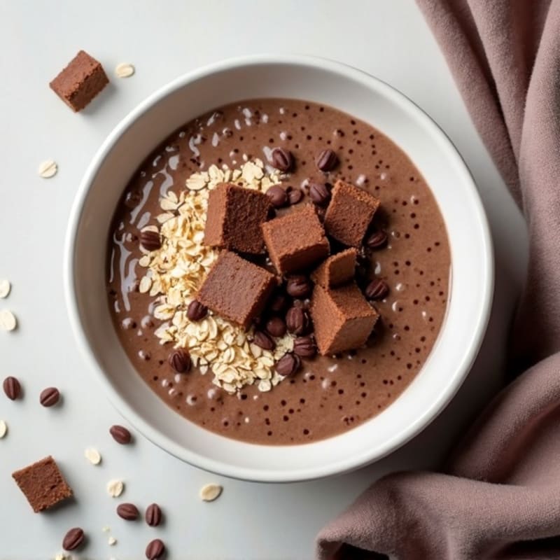 Rich Chocolate Fudge Protein Oats