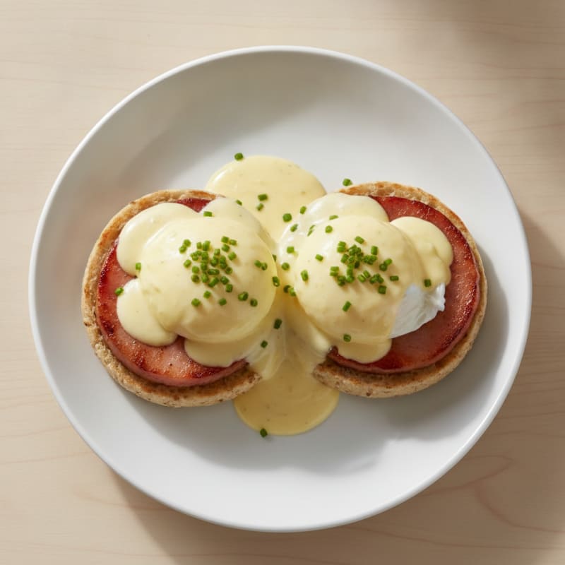 Classic Eggs Benedict with Hollandaise