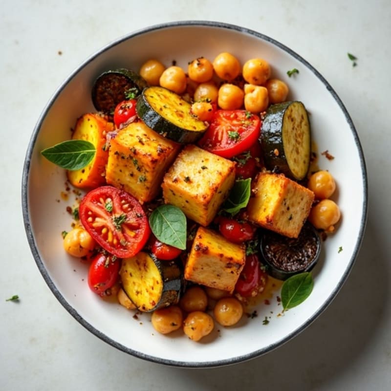 Herb-Roasted Vegetable Ratatouille with Fresh Thyme