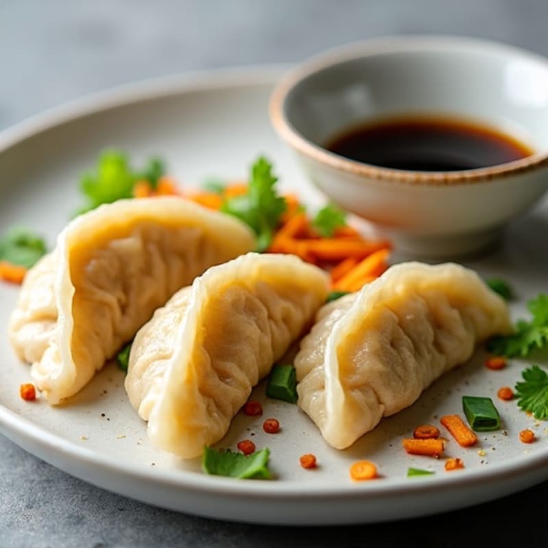 Lightened-Up Chicken and Cauliflower Dumplings