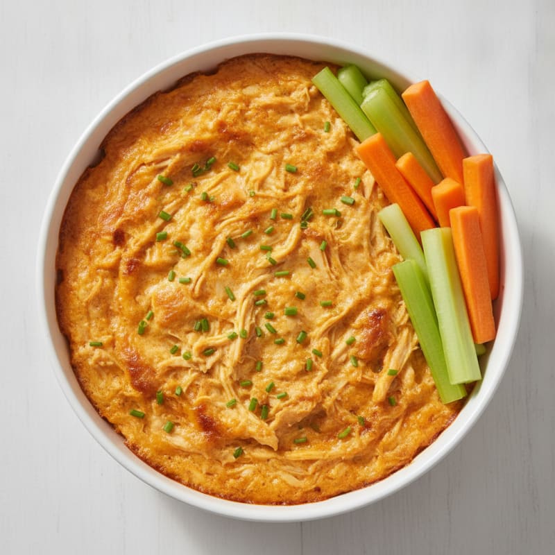 High-Protein Buffalo Chicken Dip Bowl