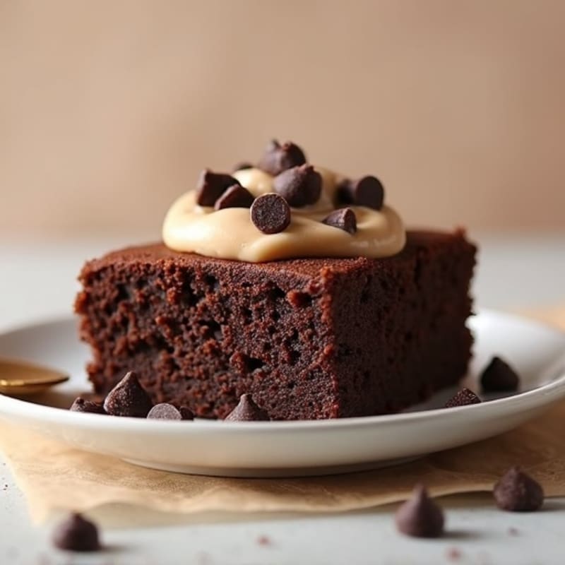 Protein-Rich Dark Chocolate Almond Flour Cake