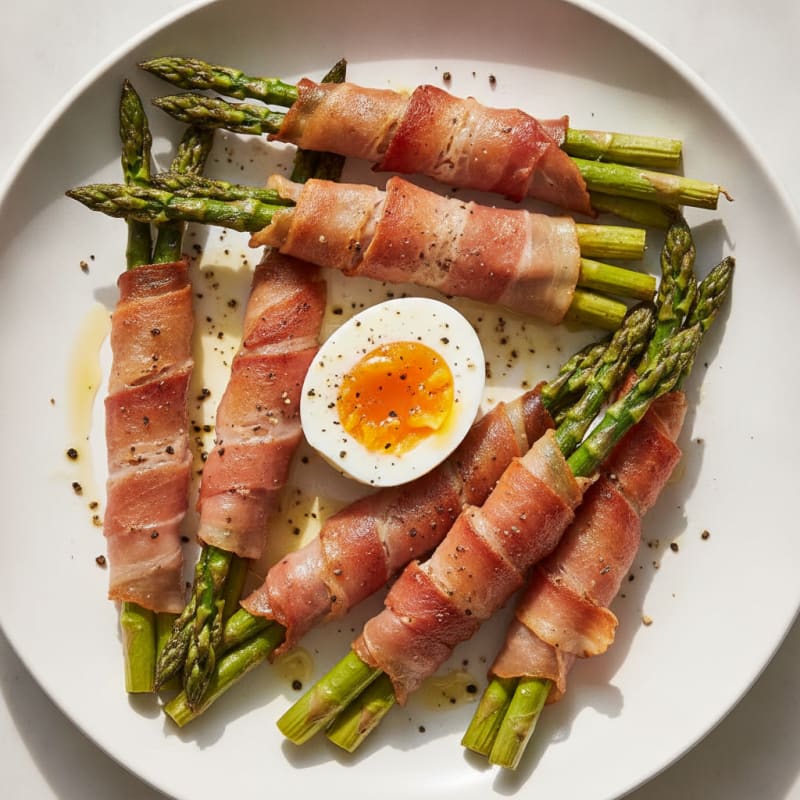 Prosciutto-Wrapped Asparagus Bundles
