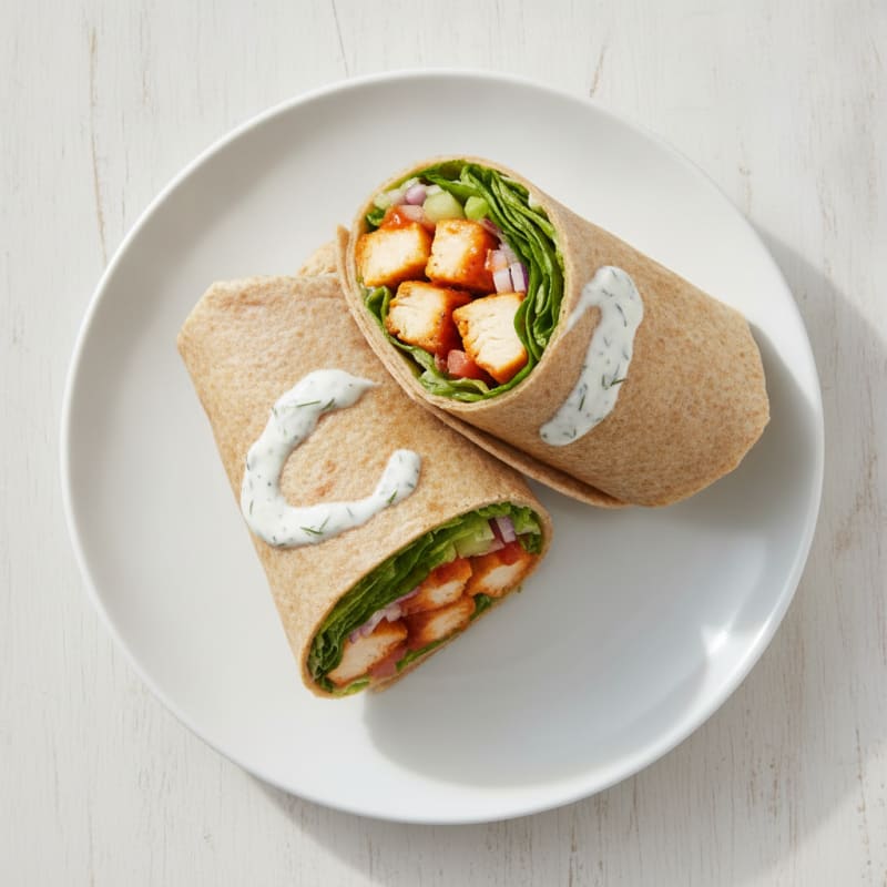 Buffalo Ranch Chicken Wrap