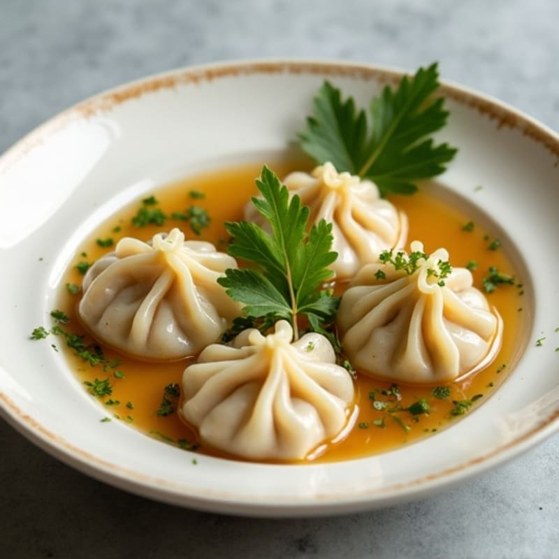 Lightened-Up Chicken and Herb Dumplings