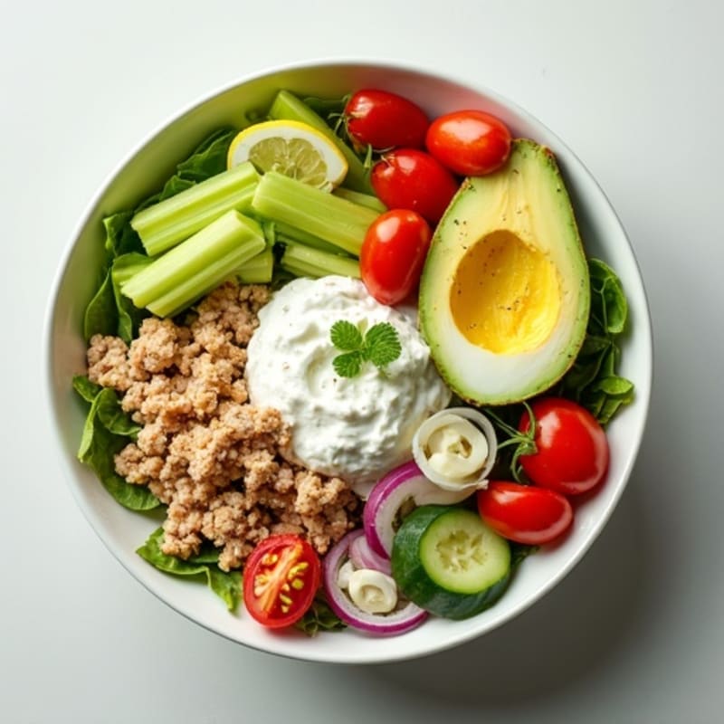 No-Mayo Protein-Packed Tuna Salad Bowl
