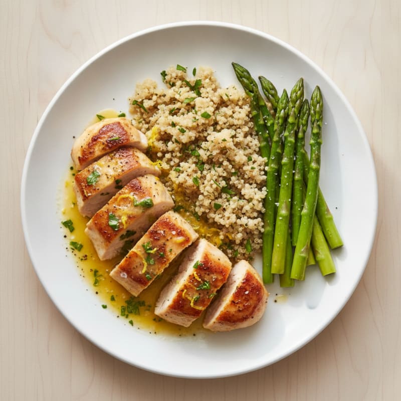Pan-Seared Chicken with Lemon-Herb Sauce