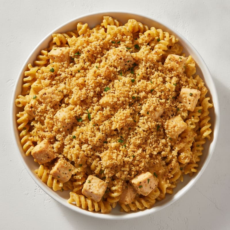 Baked Macaroni and Cheese with Toasted Breadcrumbs