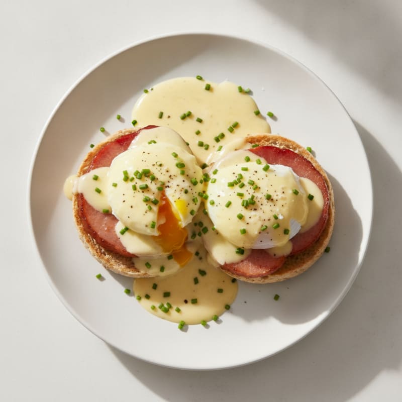 Classic Eggs Benedict with Hollandaise