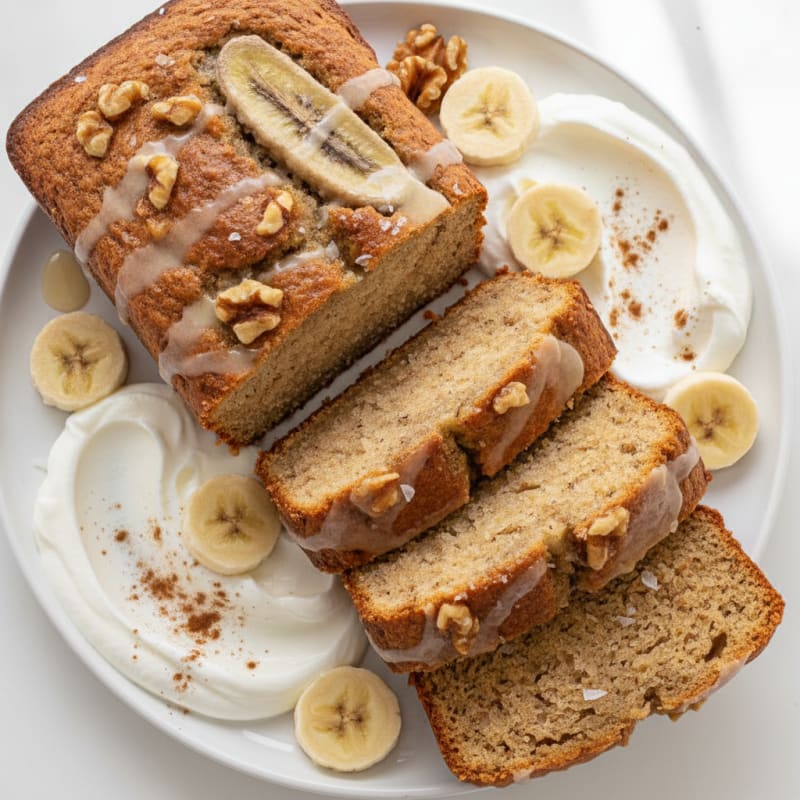 Gluten-Free Banana Walnut Loaf