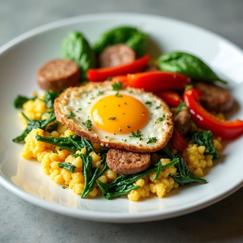 Protein-Packed Egg and Veggie Scramble