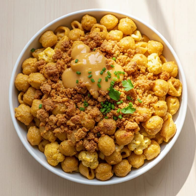 Creamy Golden Baked Macaroni and Cheese