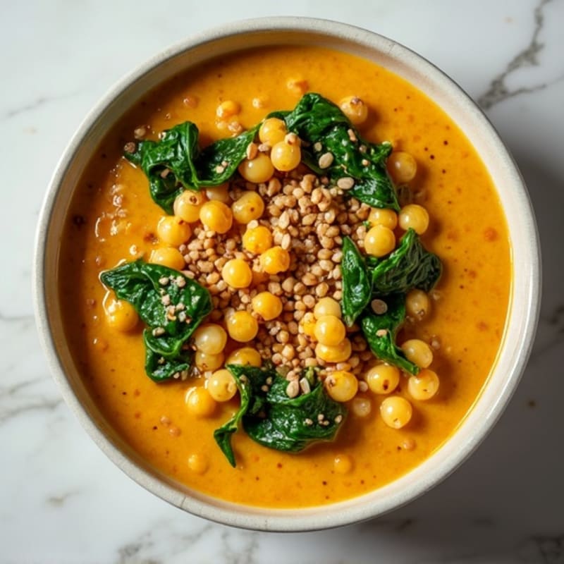 Creamy Spiced Red Lentil Dal